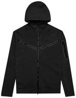 Nike Tech Fleece Full Zip Hoodie 'Black'